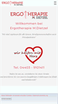 Mobile Screenshot of ergotherapie-dietzel.com