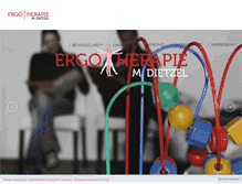 Tablet Screenshot of ergotherapie-dietzel.com